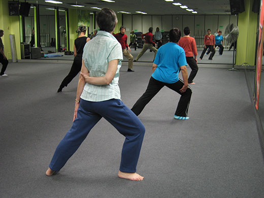 Exercise program supported by PinkAffair
